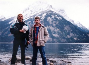 Bart and Les at Jenny Lake