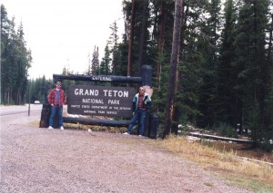 Entrance to Grand Teton National Park