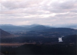 Tetons clouded over