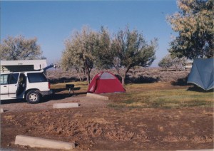 Flaimg Gorge campsite