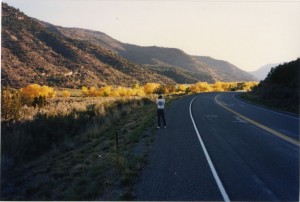 Bart photographs the aspens