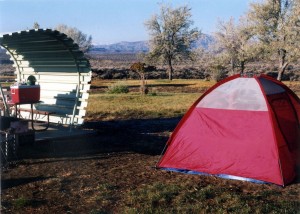 Flaming Gorge campsite