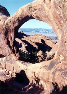 The other side of Double 'O' Arch