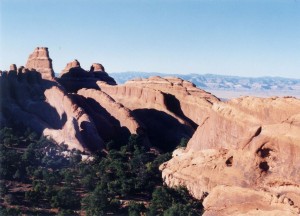 View from the trail