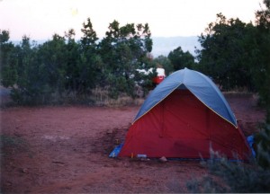 Colorado National Monument campsite