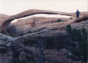 Les and Landscape Arch