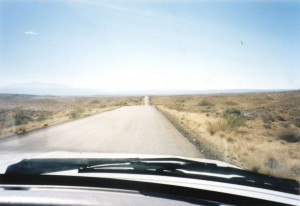 The road into Utah