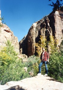 Bart at Zion National Park