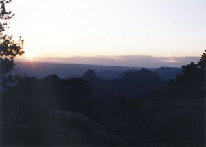 Grand Canyon sunset