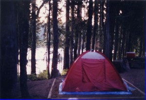 Lake Takhlakh campsite