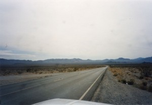 The road out of Vegas