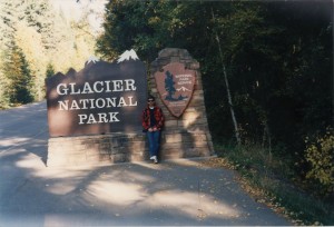 Entering Glacier National Park