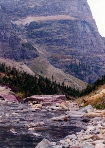 View downriver from Morning Eagle Falls