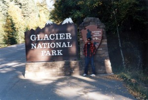 Entering Glacier National Park