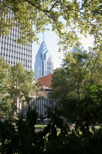 View from Rittenhouse Square