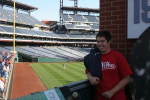 Daniel at the ballpark