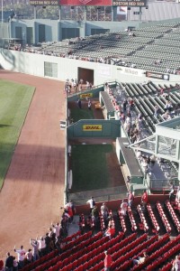 Fenway Park bullpens