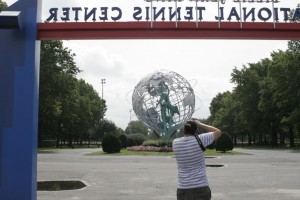 Daniel photographs the sphere