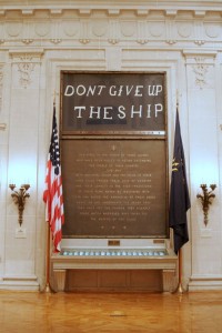 Don't Give Up the Ship Flag (Adm Perry)