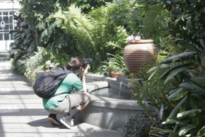 Daniel at the National Botanical Garden