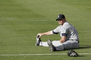 Starting pitcher Luke French