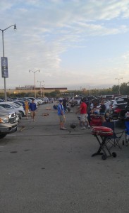 Tailgating at Miller Park