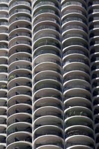 Marina City close up