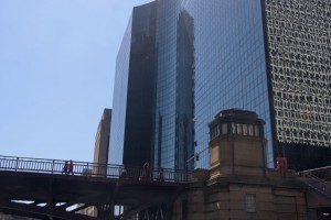 Bridge and glass