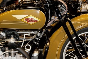 Yellow Harley