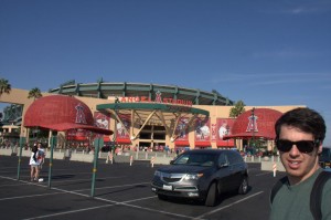 Daniel at Angel Stadium