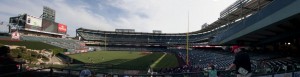 Angel Stadium from left field