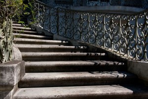 Swan House steps