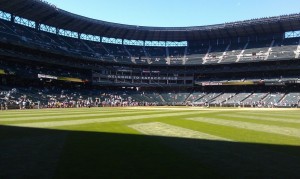 Safeco from the warning track