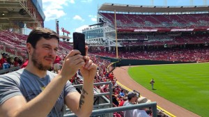 Great American Ballpark (and Daniel)