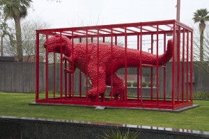 Big red T-rex (at the Phoenix Art Museum)