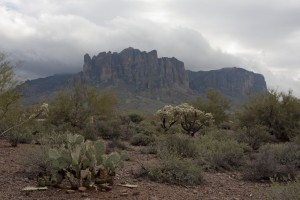 Superstition mountains