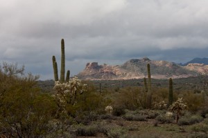 Superstition mountains