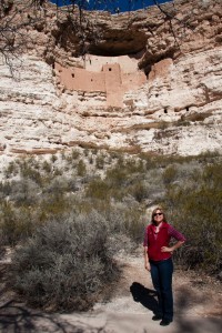 Marion at Montezuma's Castle