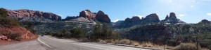 Sedona - heading into Oak Creek Canyon