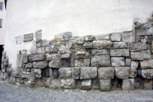 Old roman wall