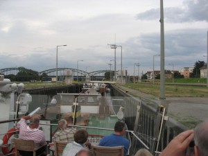 Navigating a lock