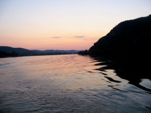 Danube sunset