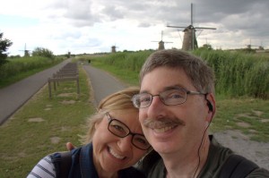 Enjoying Kinderdijk