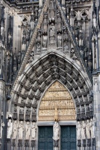 Cologne cathedral door