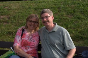 Waiting to board in Miltenberg