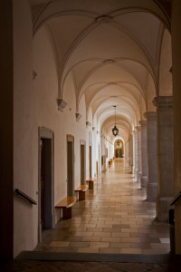 Melk Abbey hallway