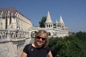 Marion at the Fisherman's Bastion