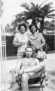 Gertrude Baron Kessler, Albert Kessler and possibly Gertrude Cohen (Gertrude Kessler's cousin)