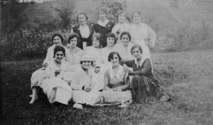 Mildred Baron Chernoff middle row 2nd from left