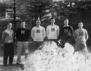 HIll School Athletic Association, 1951.  Baron Kessler far right